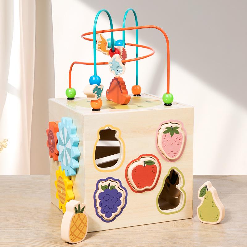 Dinosaur Multifunctional Bead Maze & Matching Puzzle Wooden Toy for Early Childhood Education
Dinosaur Multifunctional Bead Maze & Matching Puzzle Wooden Toy for Early Childhood Education