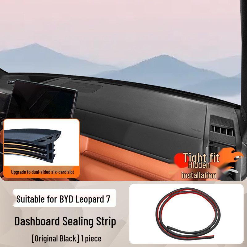 Leopard Titanium 7 Dashboard Soundproofing Rubber Strip for Noise Reduction and Dustproof Interior Modification.
Leopard Titanium 7 Dashboard Soundproofing Rubber Strip for Noise Reduction and Dustproof Interior Modification.