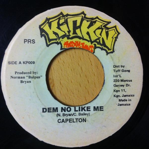 7inch Record CAPLETON - Dem No Like Me KP009 Kickin Producti Jamaica Reggae, Ska & Dub Used
7inch Record CAPLETON - Dem No Like Me KP009 Kickin Producti Jamaica Reggae, Ska & Dub Used