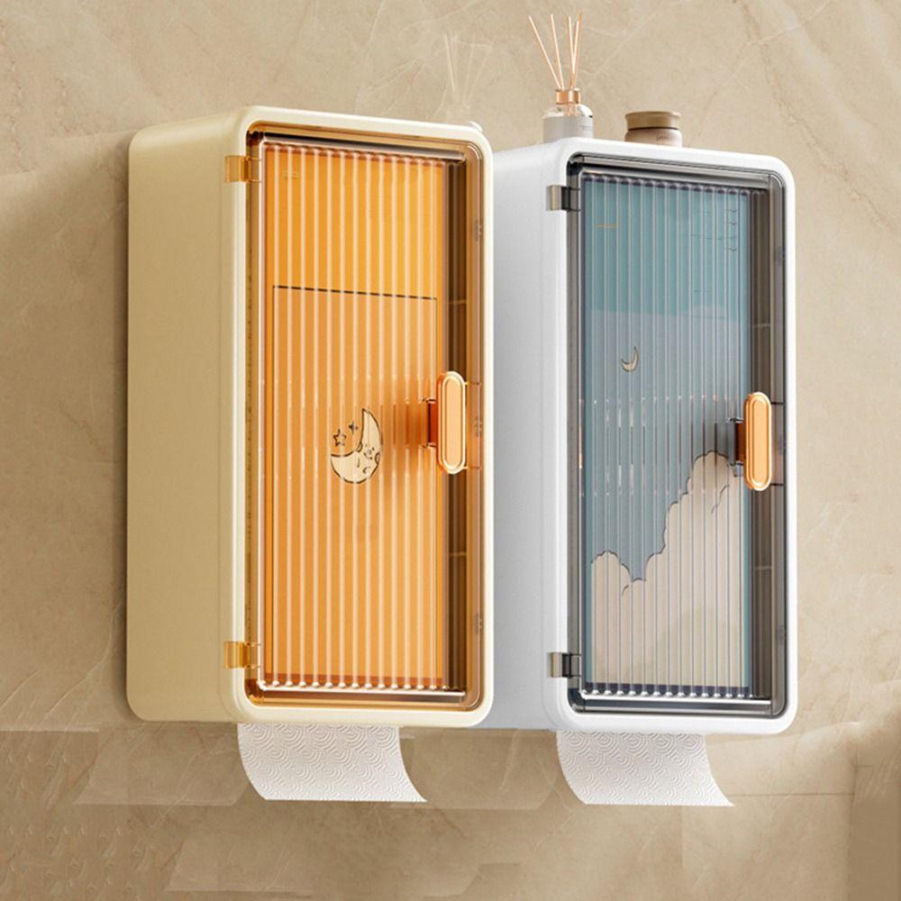 Large Capacity Makeup Storage Holder Plastic Extractable Tissue Box Bathroom Storage Box for Home Beige-style A
Large Capacity Makeup Storage Holder Plastic Extractable Tissue Box Bathroom Storage Box for Home Beige-style A