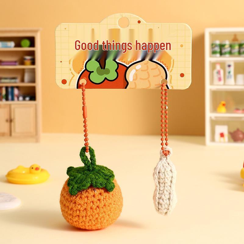 Graceful and Creative Cartoon Plush Crochet Keychain Pendant - Goofy Vegetable Design Hanging Ornament
Graceful and Creative Cartoon Plush Crochet Keychain Pendant - Goofy Vegetable Design Hanging Ornament