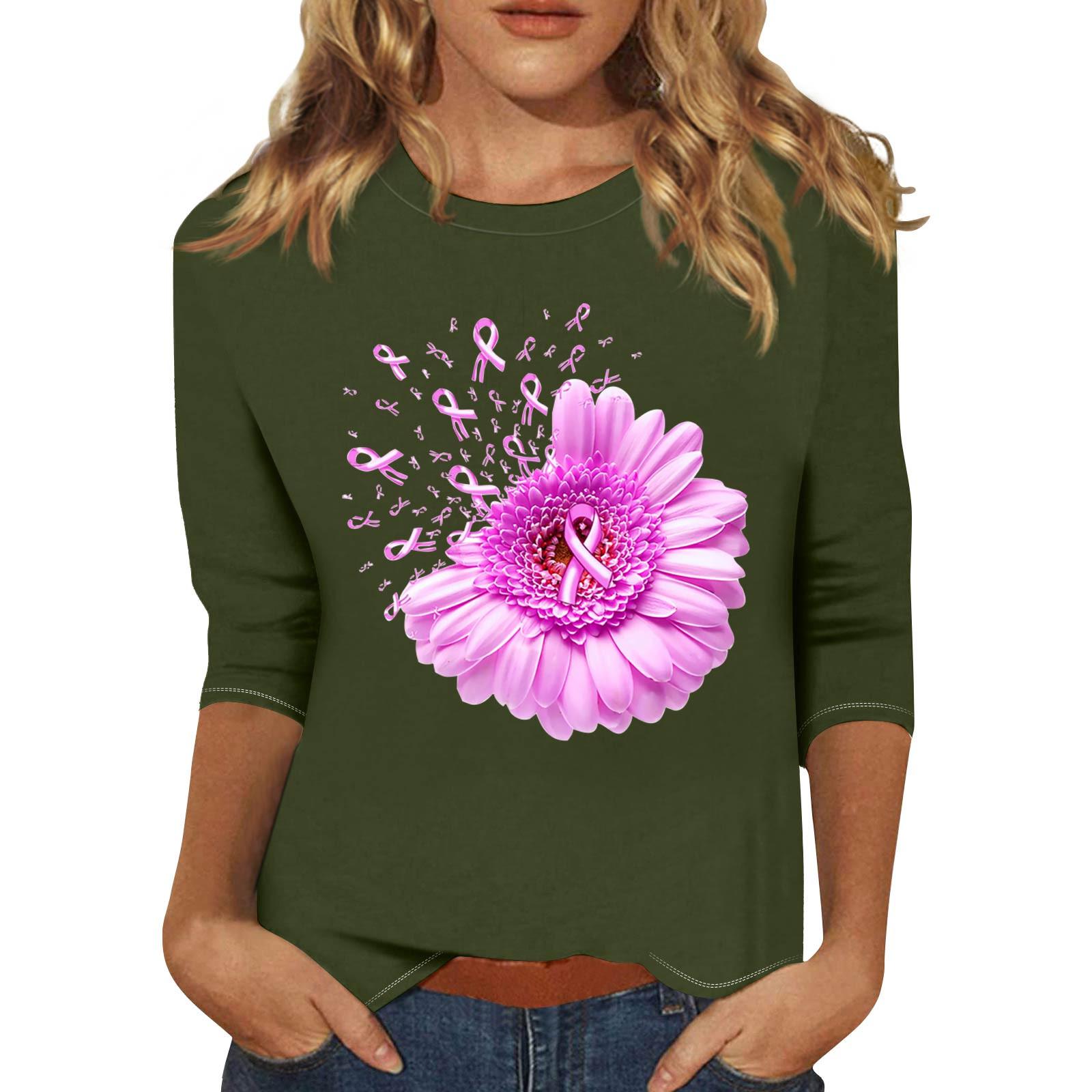 Жіноча модна повсякденна футболка з принтом і круглим вирізом з рукавами сім чвертей S
Жіноча модна повсякденна футболка з принтом і круглим вирізом з рукавами сім чвертей S