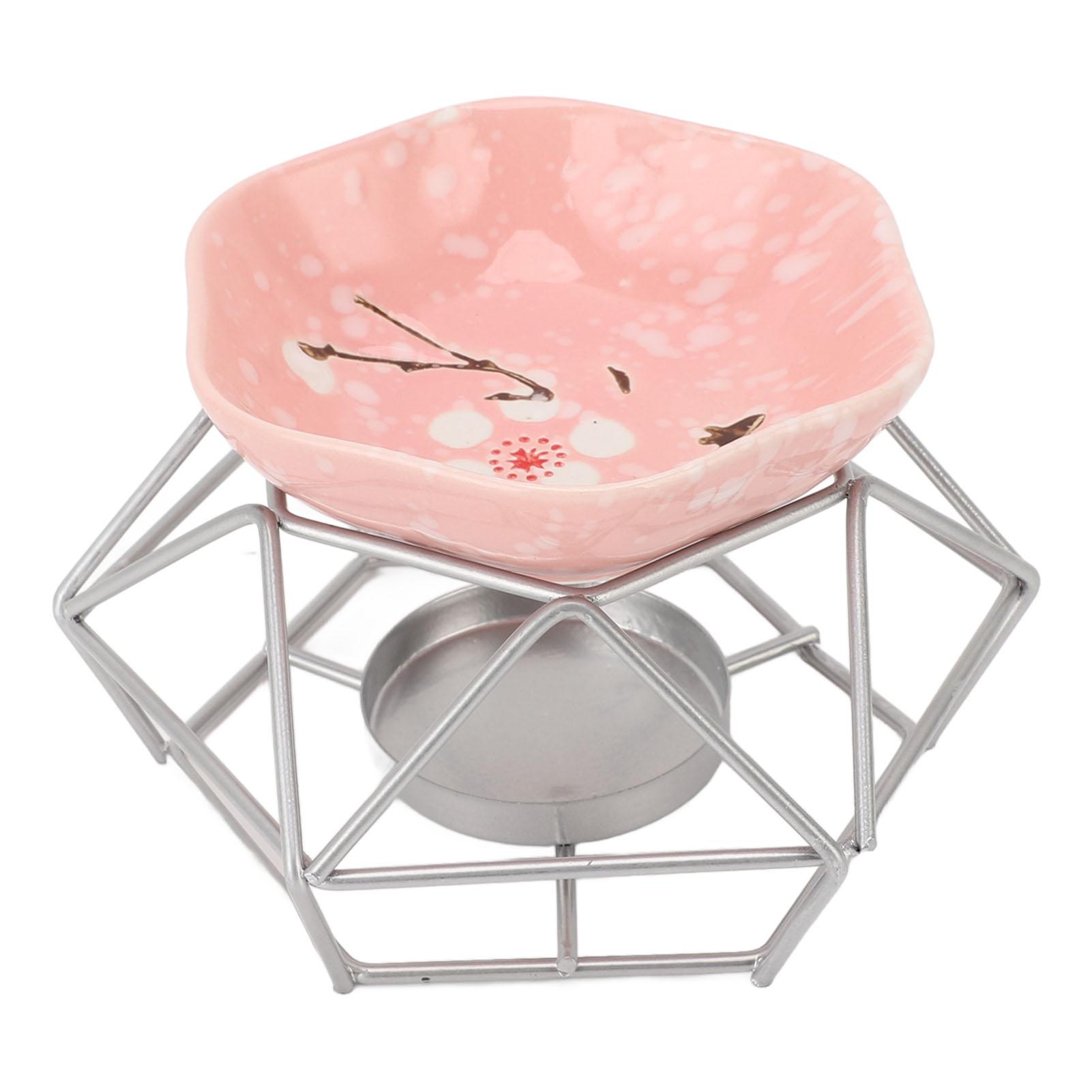 Розовая тарелка и серебряный держатель Железное искусство Набор для ароматерапии Горелка для эфирных масел Подсвечник
Розовая тарелка и серебряный держатель Железное искусство Набор для ароматерапии Горелка для эфирных масел Подсвечник