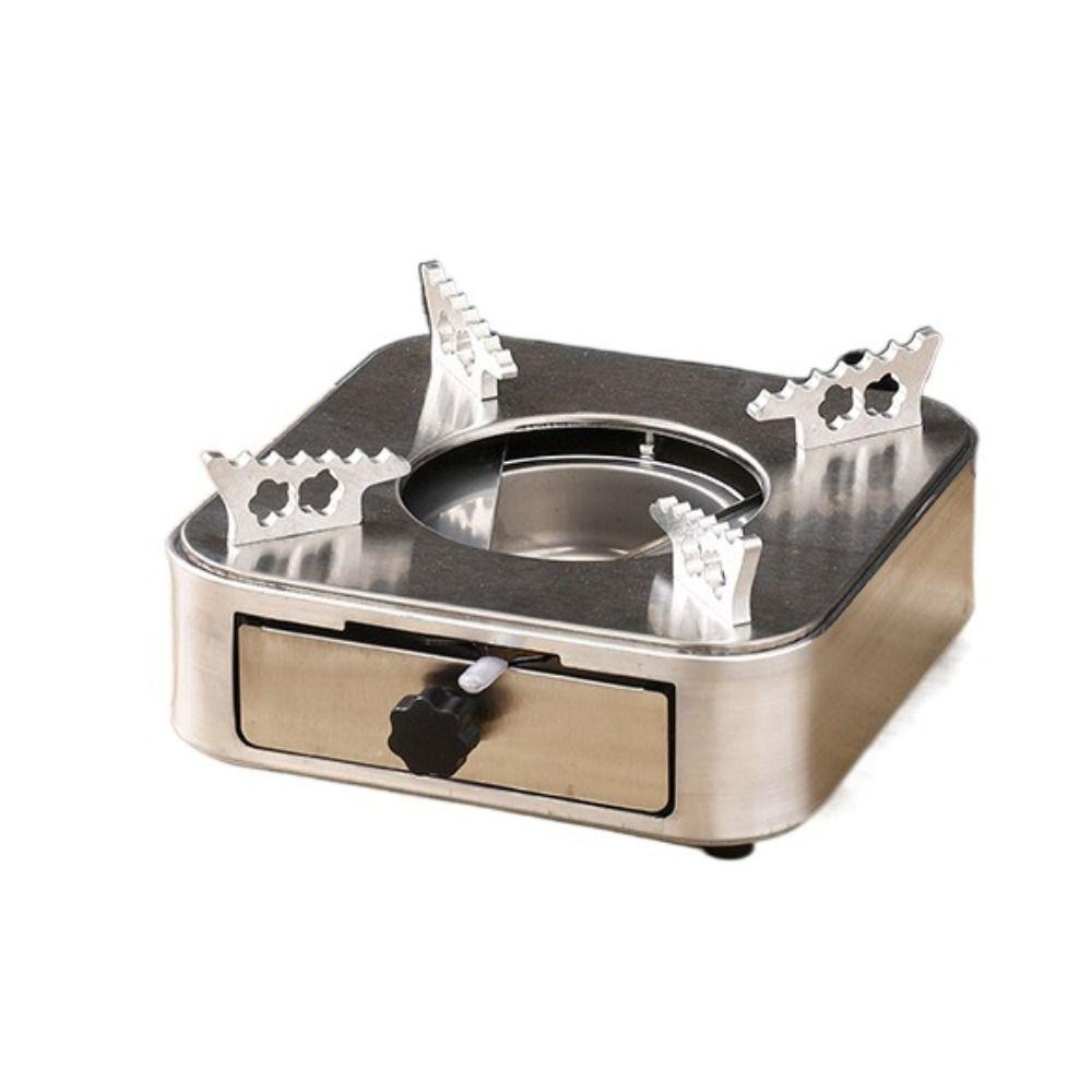 Square Stainless Steel Alcohol Stove Ultralight Camping Furnace Household Burner Stove Picnic drawer type
Square Stainless Steel Alcohol Stove Ultralight Camping Furnace Household Burner Stove Picnic drawer type