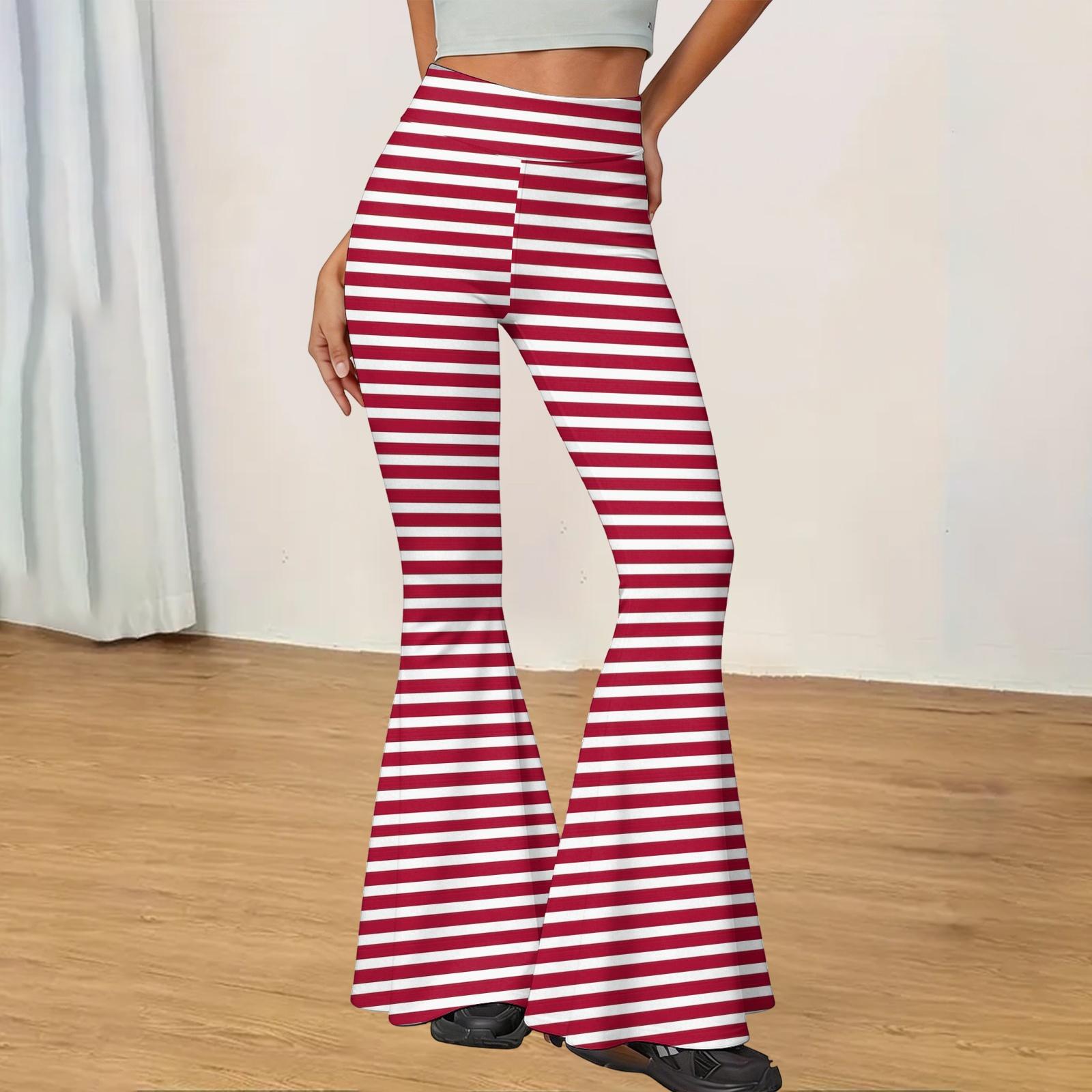 Women’s Flared Leg High Waist Striped Pants Stretchy Wide Leg Trousers Comfortable Casual Fit for Daily Wear L Кіновар
Women’s Flared Leg High Waist Striped Pants Stretchy Wide Leg Trousers Comfortable Casual Fit for Daily Wear L Кіновар