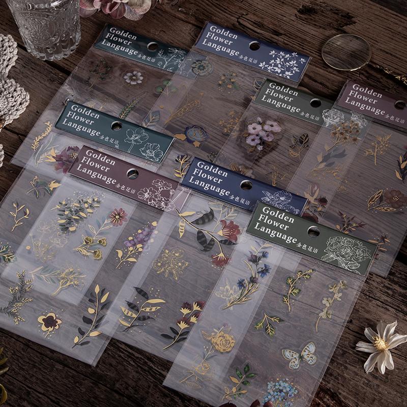 6pcs/2set Vintage Flower Sticker Decorative Botanical PET Stickers for Scrapbooking DIY Art Arts Album Label 1set S1 1set S4
6pcs/2set Vintage Flower Sticker Decorative Botanical PET Stickers for Scrapbooking DIY Art Arts Album Label 1set S1 1set S4