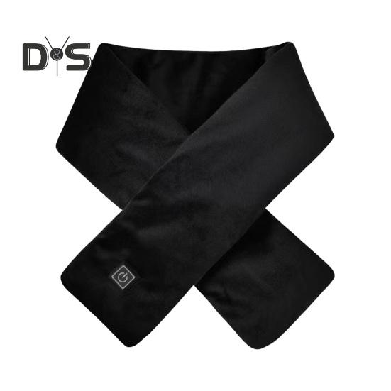 USB-подогреваемый термошарф с 3 уровнями температуры, однотонный утолщенный шарф для осени и зимы для женщин, утеплитель для шеи чёрный
USB-подогреваемый термошарф с 3 уровнями температуры, однотонный утолщенный шарф для осени и зимы для женщин, утеплитель для шеи чёрный