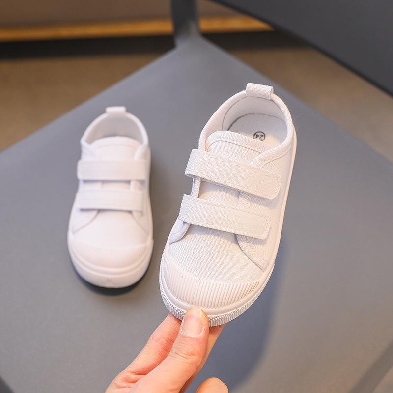 Kids Spring & Autumn White Canvas Shoes - Soft Sole for Boys & Girls, Indoor Kindergarten Style 34
Kids Spring & Autumn White Canvas Shoes - Soft Sole for Boys & Girls, Indoor Kindergarten Style 34