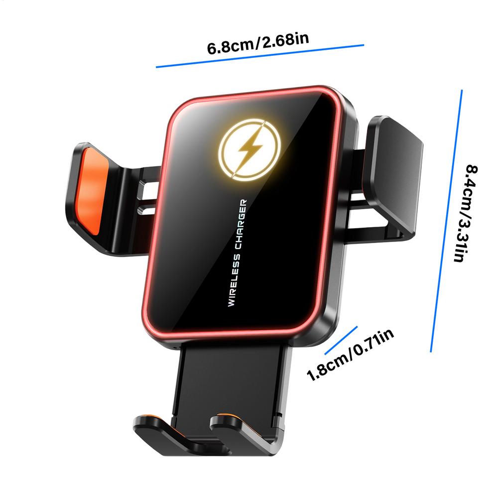 Wireless Car Charger Air Vent Fast Charging Phone Holder in Car Vehicle Navigation Holder For Car Air Vent for All Phones чёрный
Wireless Car Charger Air Vent Fast Charging Phone Holder in Car Vehicle Navigation Holder For Car Air Vent for All Phones чёрный