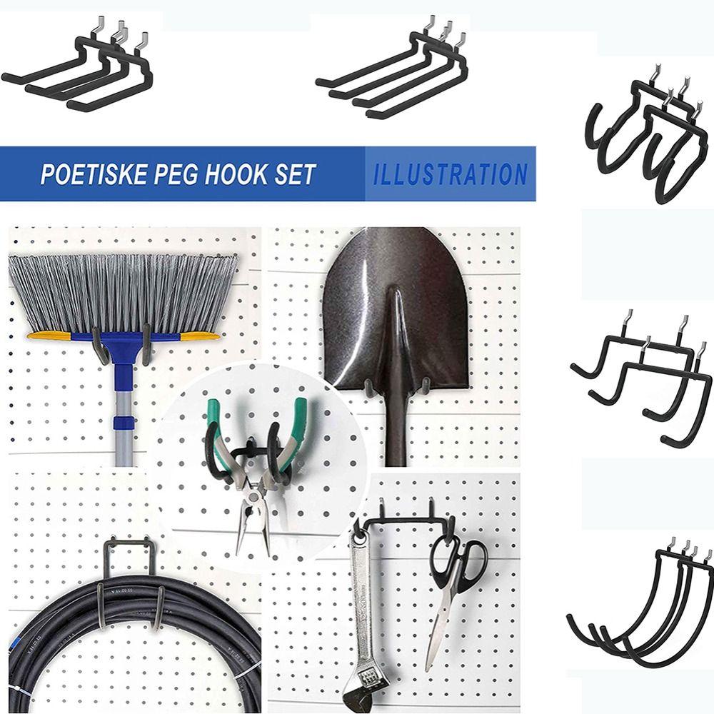 Rack Pegboard Power Tool Holder Garage Storage Hooks Wall Mounted Holder Hanger Rack Pegboard Hooks E
Rack Pegboard Power Tool Holder Garage Storage Hooks Wall Mounted Holder Hanger Rack Pegboard Hooks E