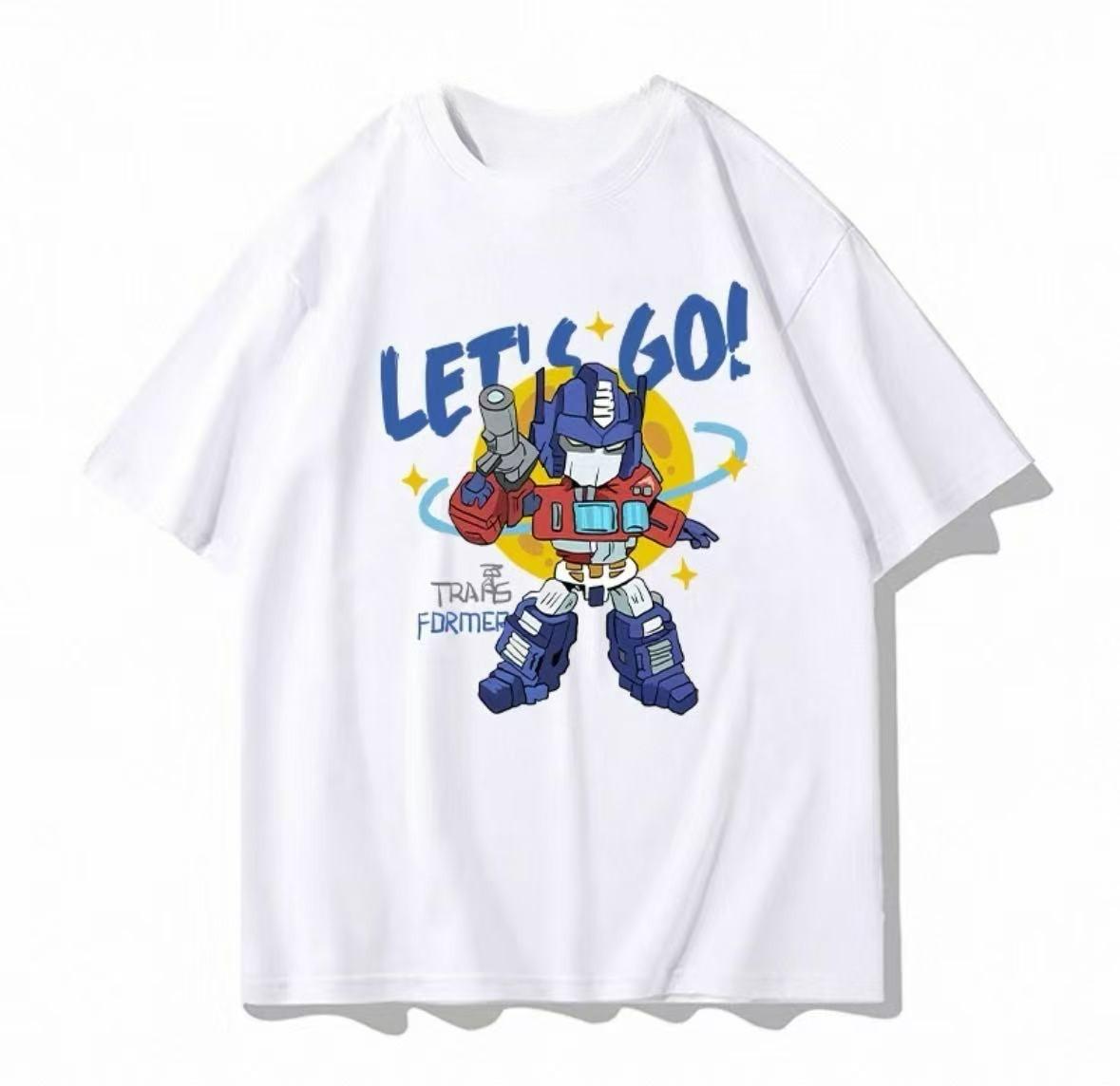 The 2026 summer transformers pattern Pure cotton printed tshirts children general breathable loose leisure Unisex and Women S
The 2026 summer transformers pattern Pure cotton printed tshirts children general breathable loose leisure Unisex and Women S