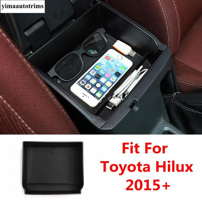 Central Control Armrest Storage Box Organizer Container Phone Holder Tray For Toyota Hilux 2015 - Auto Interior Accessories
Central Control Armrest Storage Box Organizer Container Phone Holder Tray For Toyota Hilux 2015 - Auto Interior Accessories