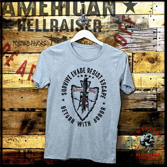 SERE School t-shirt survive evade resist escape military POW survival school tee M
SERE School t-shirt survive evade resist escape military POW survival school tee M