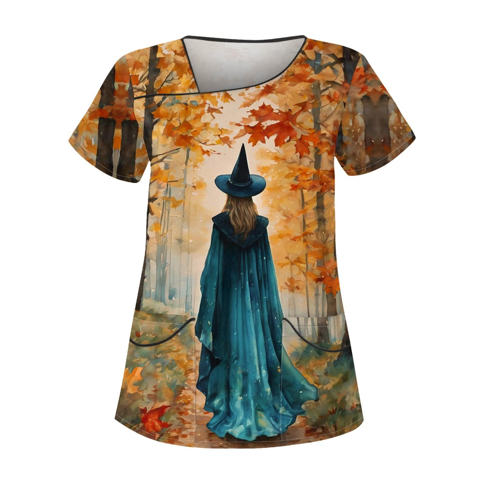 Женская рабочая одежда с принтом на Хэллоуин, косым воротником и двухслойными карманами, базовые топы, пуловер L оранжевый
Женская рабочая одежда с принтом на Хэллоуин, косым воротником и двухслойными карманами, базовые топы, пуловер L оранжевый