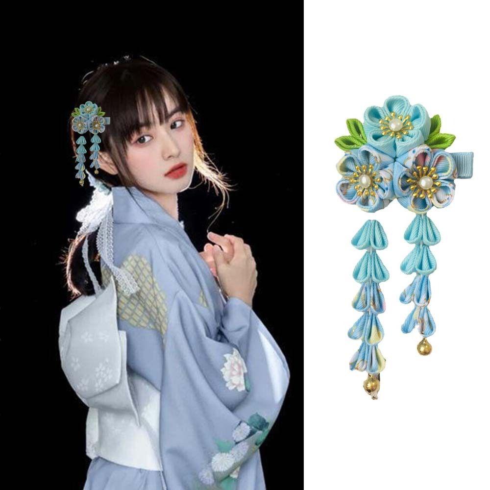 Japanese Style Kimono Sakura Hairpin Bell Tassel Hair Clip All-match Outdoor фиолетовый
Japanese Style Kimono Sakura Hairpin Bell Tassel Hair Clip All-match Outdoor фиолетовый