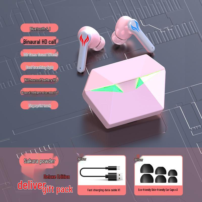 True Gaming J116 Low Latency Wireless Bluetooth Earbuds with Private Mold TWS
True Gaming J116 Low Latency Wireless Bluetooth Earbuds with Private Mold TWS
