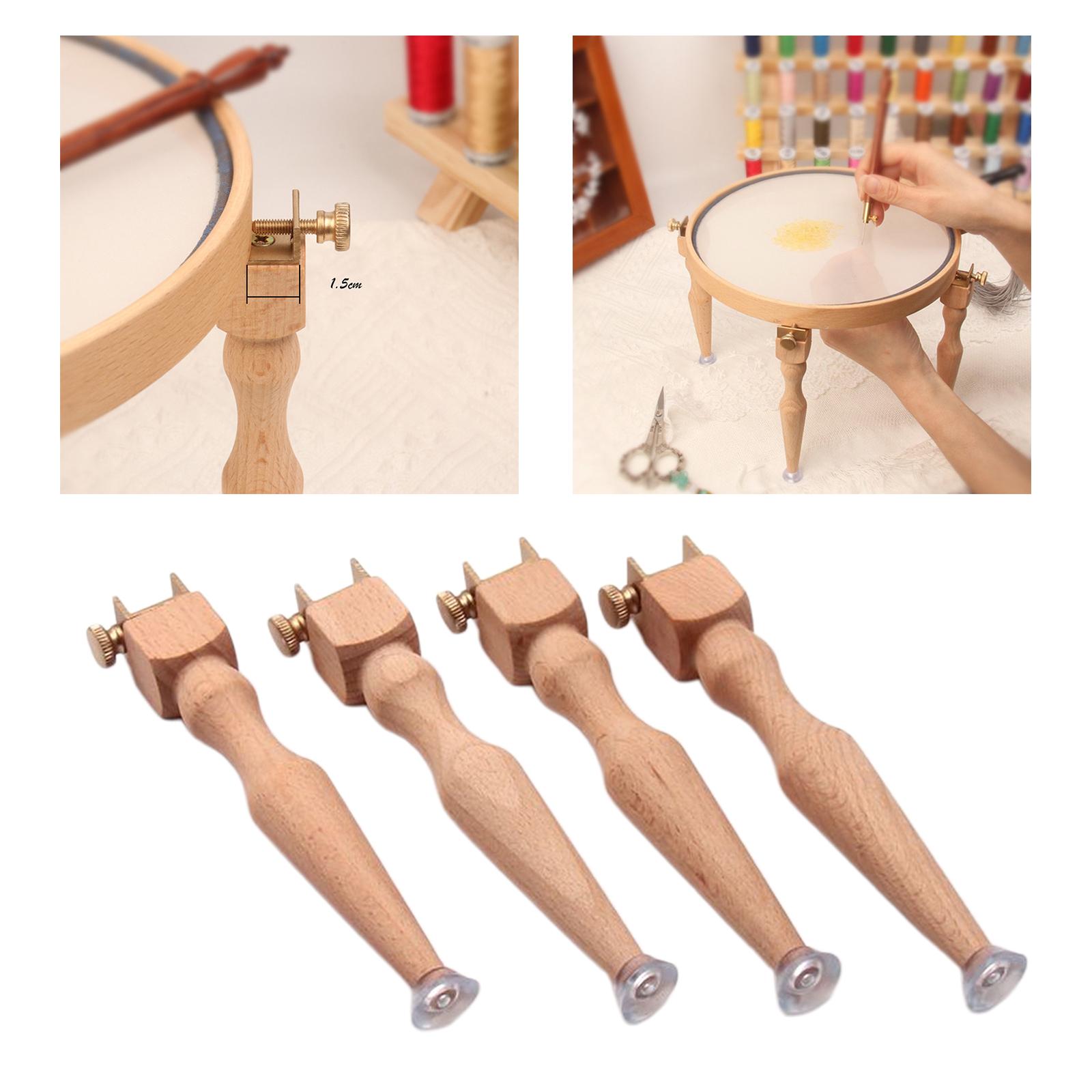 4x Embroidery Stand Cross Stitch Stand Embroidery Frame Legs, Needlework Ring Length 14cm
4x Embroidery Stand Cross Stitch Stand Embroidery Frame Legs, Needlework Ring Length 14cm