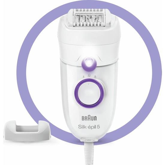 Braun Silk-Épil 5 5505 Проводной эпилятор для сухого использования, Smartlight, узкая головка
Braun Silk-Épil 5 5505 Проводной эпилятор для сухого использования, Smartlight, узкая головка