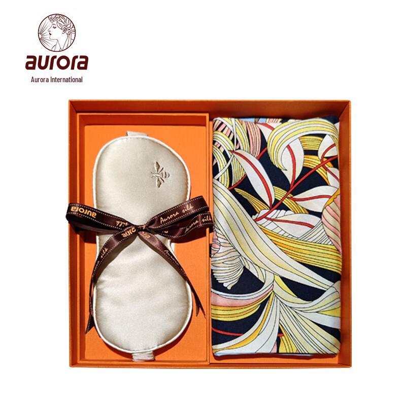 Aurora Floral Silk Scarf Eye Mask One Size
Aurora Floral Silk Scarf Eye Mask One Size