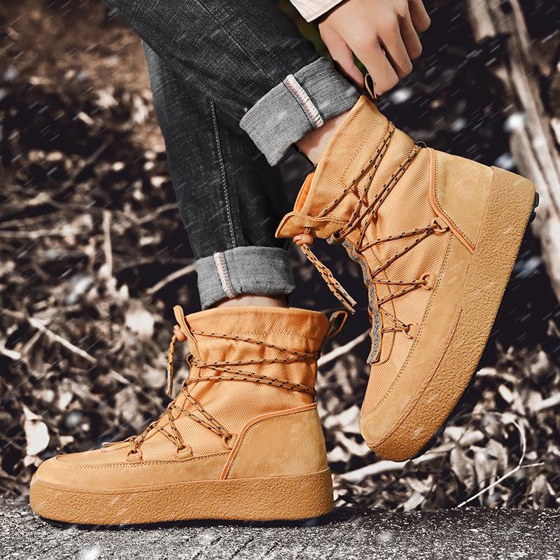 Northeast Snow Boots Мужские зимние новые уличные ботинки Plus Fluff утолщенные теплые хлопковые ботинки с толстой подошвой и нескользящей подошвой из натуральной кожи 39
Northeast Snow Boots Мужские зимние новые уличные ботинки Plus Fluff утолщенные теплые хлопковые ботинки с толстой подошвой и нескользящей подошвой из натуральной кожи 39