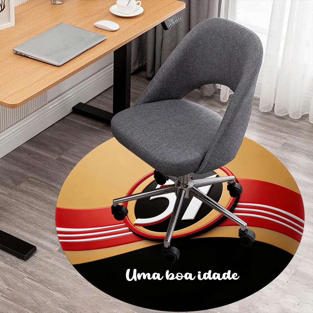 1pc Fifty-one Good age Round Chair mat office Area Rug - Non-Slip, Floor Mat for Office, Bedroom, and Indoor Decor p127242 80cm by 80cm
1pc Fifty-one Good age Round Chair mat office Area Rug - Non-Slip, Floor Mat for Office, Bedroom, and Indoor Decor p127242 80cm by 80cm