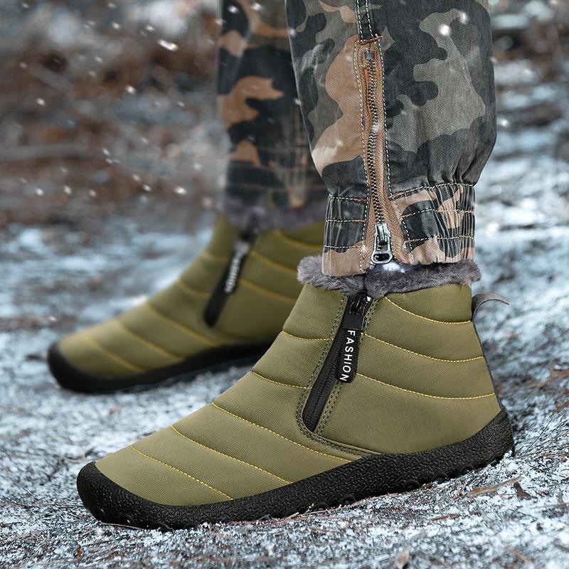 Winter large size velvet warm cotton shoes zipper snow cotton boots outdoor hiking waterproof snow boots men s shoes 46 чорний
Winter large size velvet warm cotton shoes zipper snow cotton boots outdoor hiking waterproof snow boots men s shoes 46 чорний