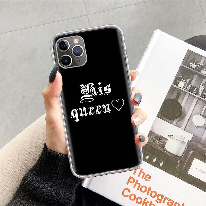 King Queen Couple Lovers Phone Case For Apple iPhone 17 Air 16 15 Plus 14 + 13 Mini 12 11 Pro Max 7 8 SE 16Max Soft Shell Cover iPhone 15
King Queen Couple Lovers Phone Case For Apple iPhone 17 Air 16 15 Plus 14 + 13 Mini 12 11 Pro Max 7 8 SE 16Max Soft Shell Cover iPhone 15