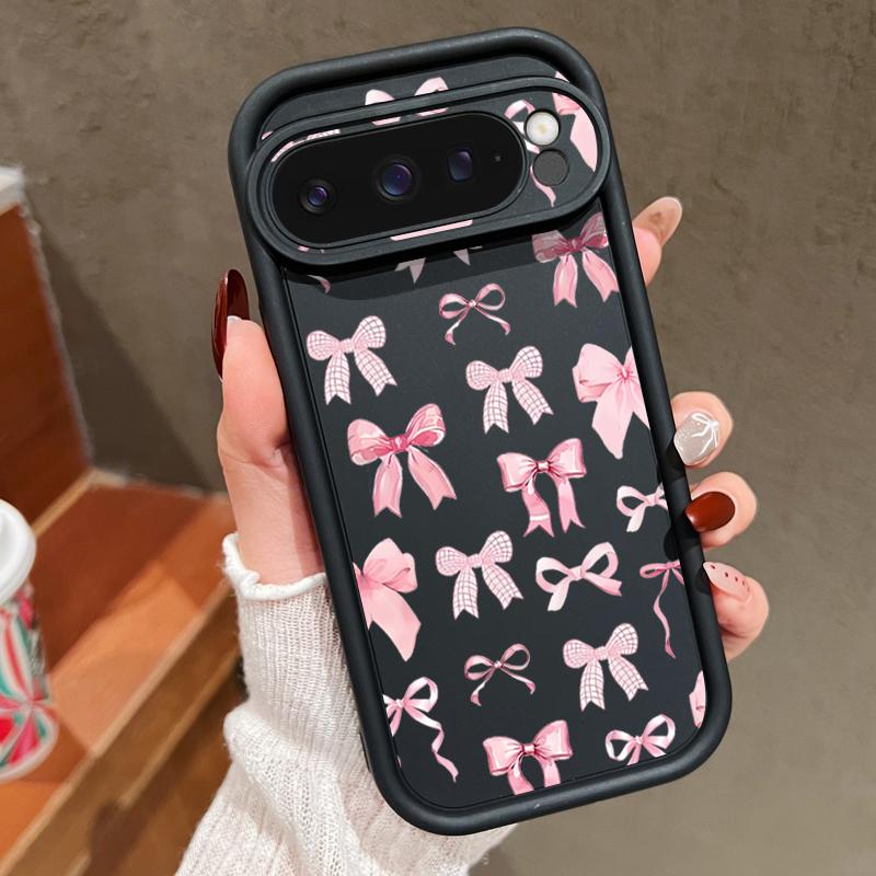 Для Google Pixel 9 Pro XL 8A 8 Pro 7A чехол с бантом и цветочным принтом TPU противоударный матовый мягкий силиконовый защитный чехол для линз телефона Google Pixel 9 Pro XL розовый/чёрный
Для Google Pixel 9 Pro XL 8A 8 Pro 7A чехол с бантом и цветочным принтом TPU противоударный матовый мягкий силиконовый защитный чехол для линз телефона Google Pixel 9 Pro XL розовый/чёрный