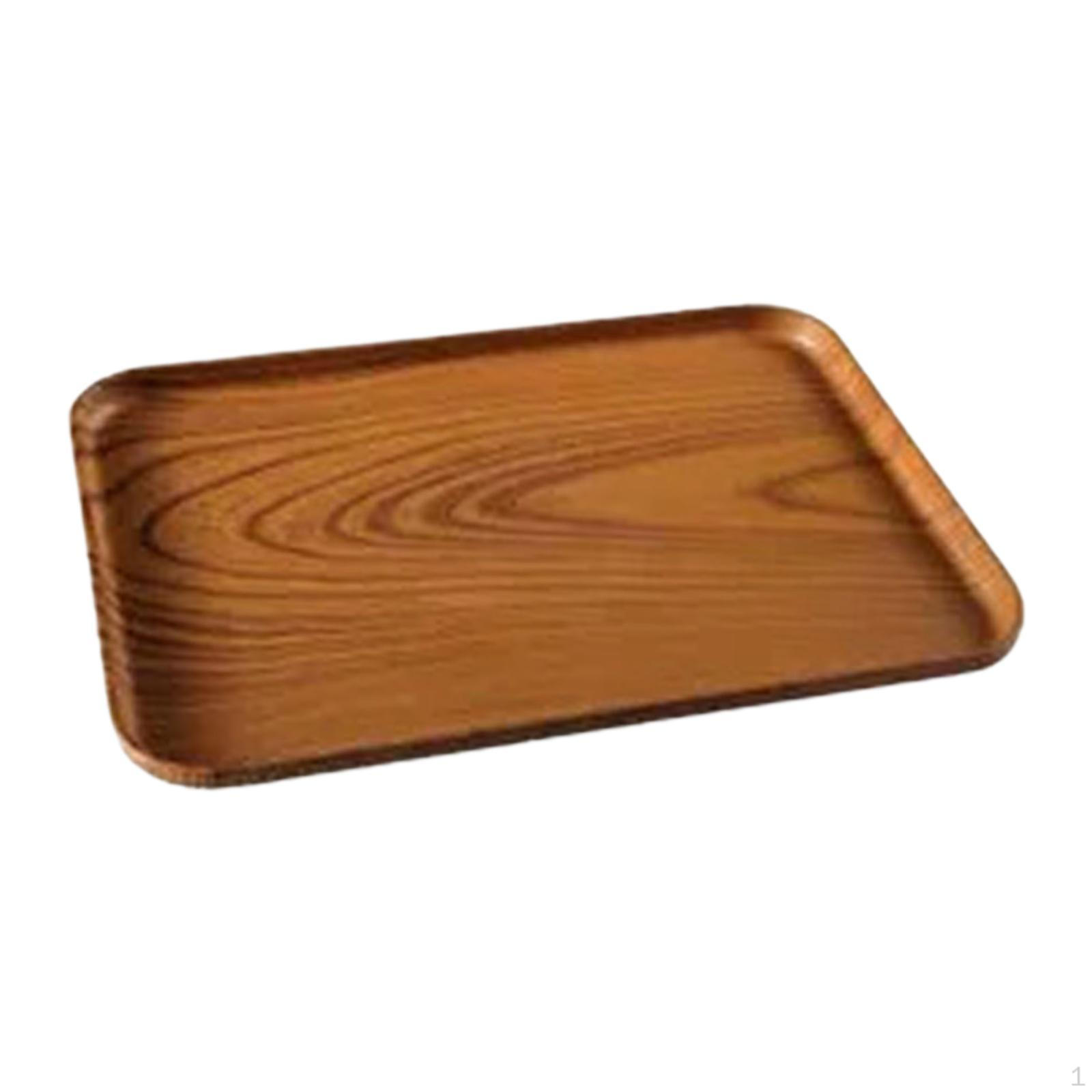 Сервировочное блюдо Поднос для завтрака Журнальный столик Многоцелевая сырная доска Современная десертная тарелка Прямоугольная M