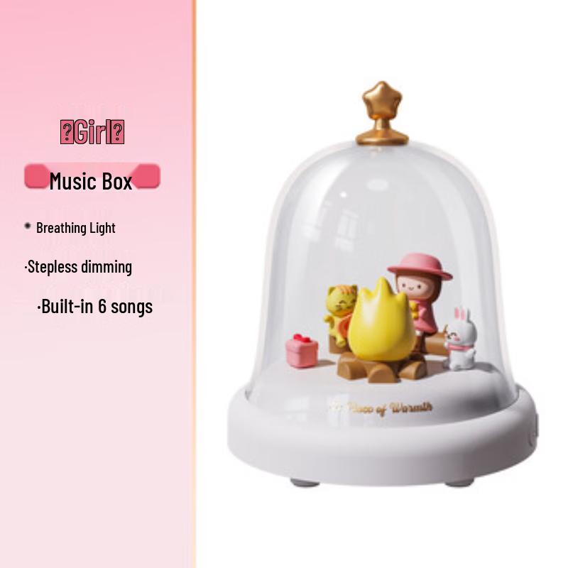 Flame Effect Bluetooth Speaker & Music Box Night Light
Flame Effect Bluetooth Speaker & Music Box Night Light