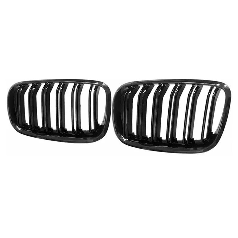 For BMW X5 X6 E70 E71 Gloss Black Car Bumper Kidney Grille Front Grill Double Slat Grilles 2008-2013 Auto Glossy Racing Grills
For BMW X5 X6 E70 E71 Gloss Black Car Bumper Kidney Grille Front Grill Double Slat Grilles 2008-2013 Auto Glossy Racing Grills