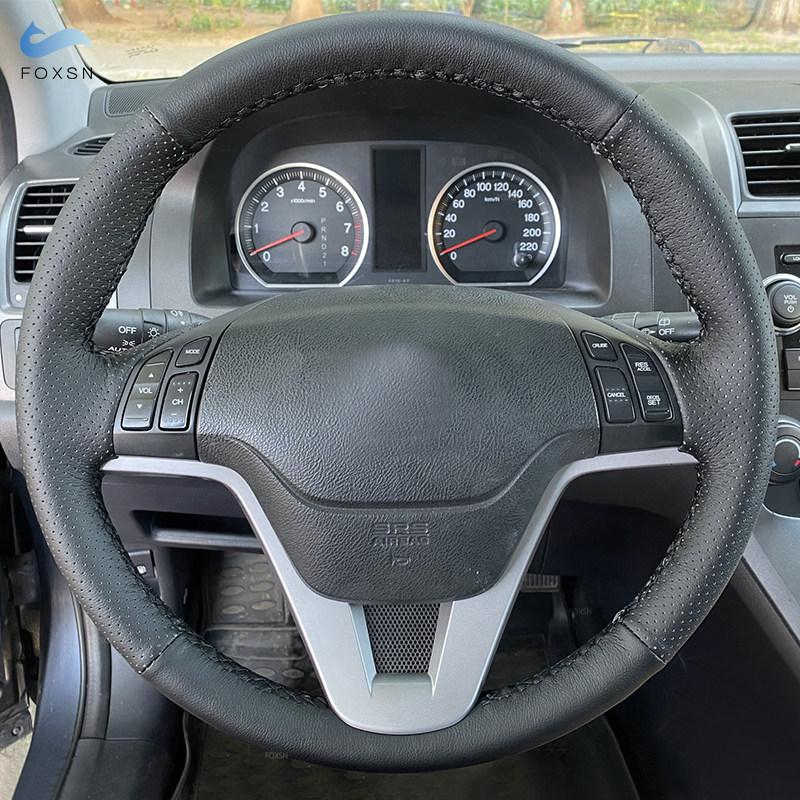 Оплетка рулевого колеса для Honda CR-V CRV 2009 2010 2011 салон автомобиля рулевое колесо сшитый вручную кожаный чехол
Оплетка рулевого колеса для Honda CR-V CRV 2009 2010 2011 салон автомобиля рулевое колесо сшитый вручную кожаный чехол