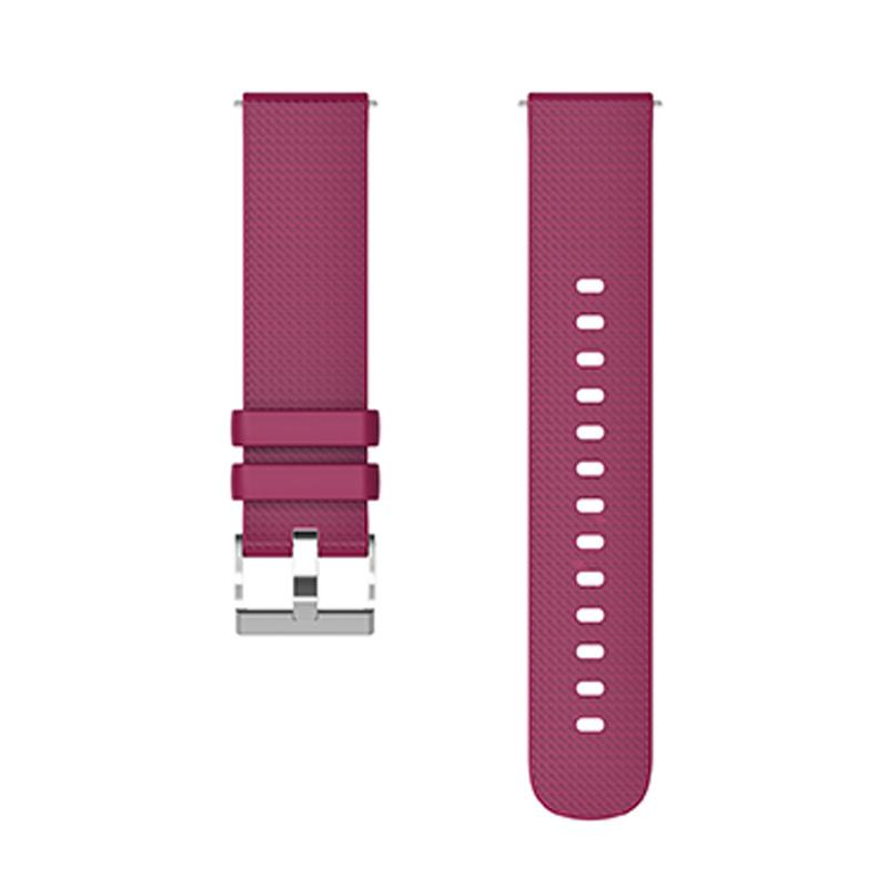Grid Design Soft Silicone Wrist Band 20mm Smart Watch Replacement Strap with Silver Buckle Yellow
Grid Design Soft Silicone Wrist Band 20mm Smart Watch Replacement Strap with Silver Buckle Yellow