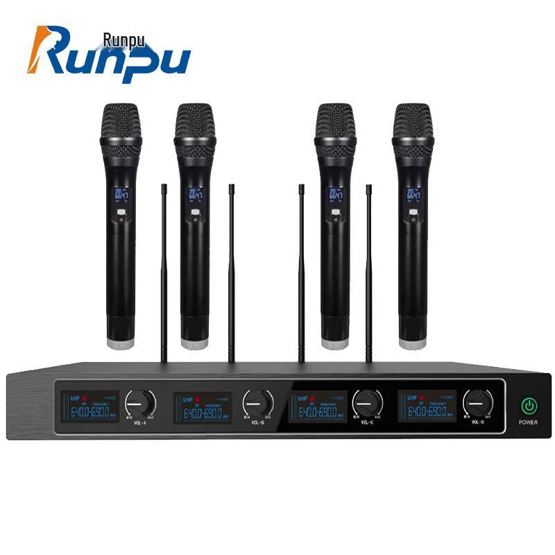 Runpu RP-104B 1-to-4 Wireless Conference Microphone System (CN version)
Runpu RP-104B 1-to-4 Wireless Conference Microphone System (CN version)