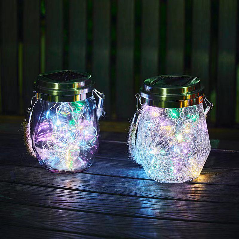 Подвесной солнечный стеклянный фонарь-банка Мейсона для сада - Креативное рождественское украшение
Подвесной солнечный стеклянный фонарь-банка Мейсона для сада - Креативное рождественское украшение