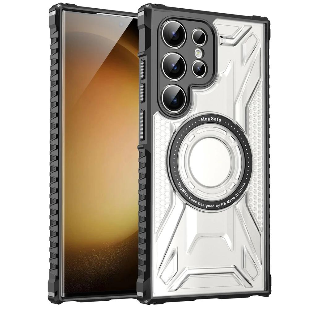 Роскошный противоударный бронированный гибридный чехол Macsafe Magnetic для Samsung Galaxy S24 Ultra S23 Plus S21 S20 Fe Magsafe Military Cover For Galaxy S21 FE чёрный
Роскошный противоударный бронированный гибридный чехол Macsafe Magnetic для Samsung Galaxy S24 Ultra S23 Plus S21 S20 Fe Magsafe Military Cover For Galaxy S21 FE чёрный