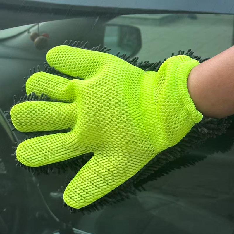Chenille Double-Sided Car Wash Gloves - Gentle on Paint, Ideal for Crevices and Drying 30x28 cm
Chenille Double-Sided Car Wash Gloves - Gentle on Paint, Ideal for Crevices and Drying 30x28 cm