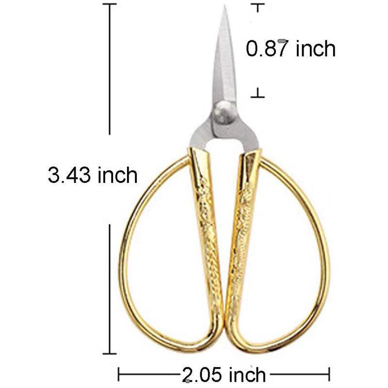 Sewing Embroidery Scissors Stainless Steel Sharp Tip Detail Shears For Sewing Crafting Art Work Cross Stitch Cutting Handcraft шампанського
Sewing Embroidery Scissors Stainless Steel Sharp Tip Detail Shears For Sewing Crafting Art Work Cross Stitch Cutting Handcraft шампанського