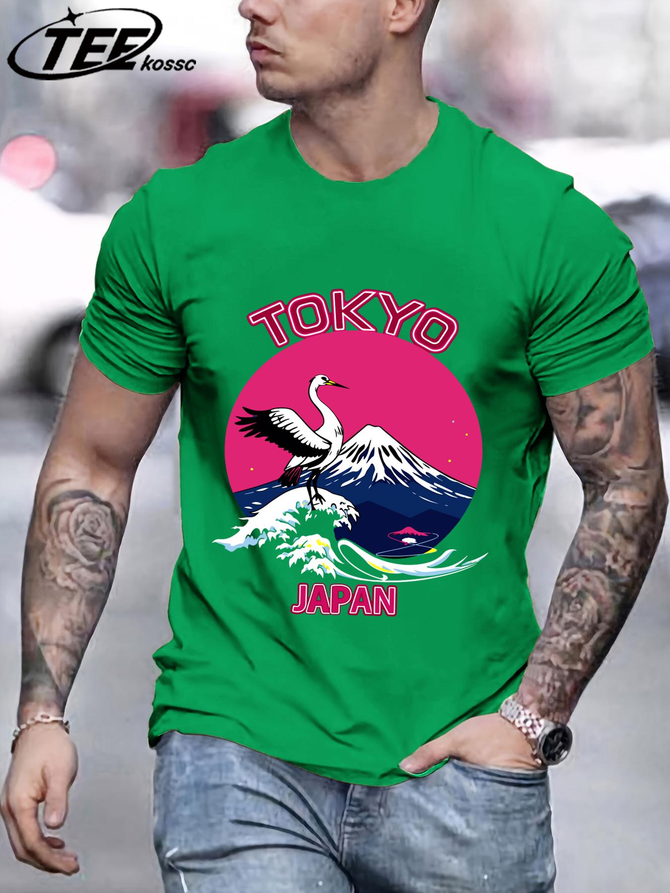 Tokyo Japan Mountain Wave Crane T Shirts Men AllMatch Cotton Basics TShirt Soft Summer Short Sleeve ONeck Loose Casual Top 3XL
Tokyo Japan Mountain Wave Crane T Shirts Men AllMatch Cotton Basics TShirt Soft Summer Short Sleeve ONeck Loose Casual Top 3XL