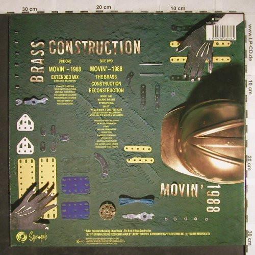 12inch Record BRASS CONSTRUCTION - Movin - 1988 12SYX11 Syncopate 1988 UK Dance & Electronica Used
12inch Record BRASS CONSTRUCTION - Movin - 1988 12SYX11 Syncopate 1988 UK Dance & Electronica Used