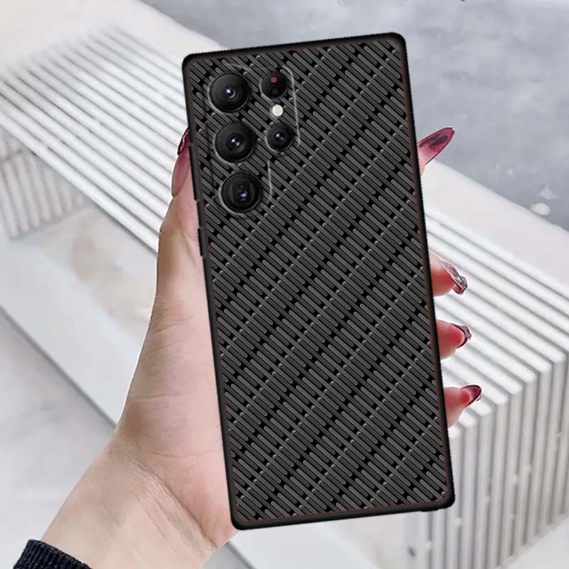 Черный чехол для телефона с резной плетеной текстурой Для Samsung Galaxy S26 S25 S24 S23 S22 S21 S20 Ultra Plus FE 5G Черный Мягкий ТПУ Galaxy S24 FE
Черный чехол для телефона с резной плетеной текстурой Для Samsung Galaxy S26 S25 S24 S23 S22 S21 S20 Ultra Plus FE 5G Черный Мягкий ТПУ Galaxy S24 FE