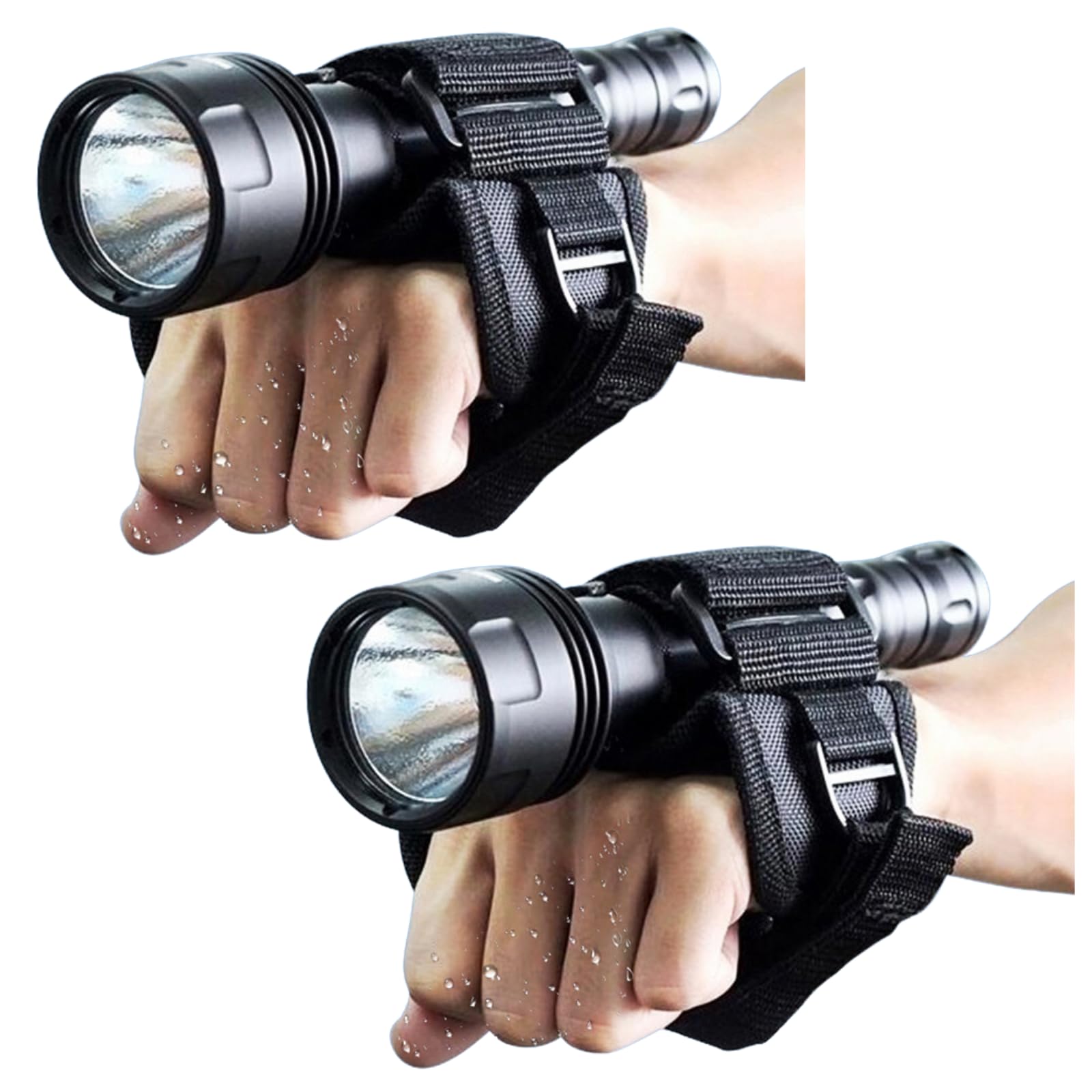 Quikaboo Hand Light Holder One Size Fits All Arm Mount Lighting Bracket Diving of (Set 2)
Quikaboo Hand Light Holder One Size Fits All Arm Mount Lighting Bracket Diving of (Set 2)