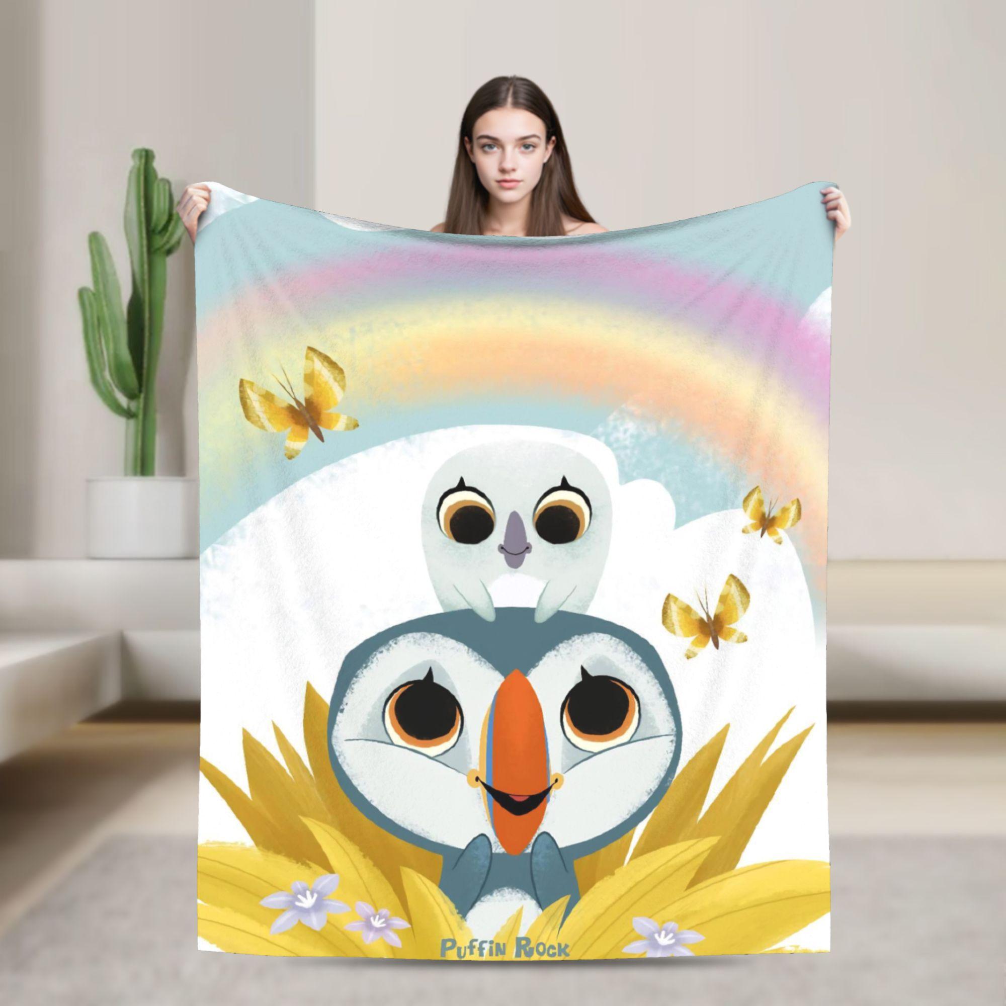 Puffin Rock Oona Baba Blanket Flannel Decoration Cartoon TV Watercolor Multi-function Super Soft Throw Blankets for Office 75x90cm
Puffin Rock Oona Baba Blanket Flannel Decoration Cartoon TV Watercolor Multi-function Super Soft Throw Blankets for Office 75x90cm