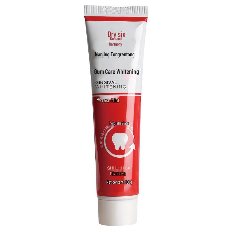 Nanjing Tongrentang Mint Toothpaste: Brighten, Protect Teeth & Freshen Breath. 66 tubes/box
Nanjing Tongrentang Mint Toothpaste: Brighten, Protect Teeth & Freshen Breath. 66 tubes/box
