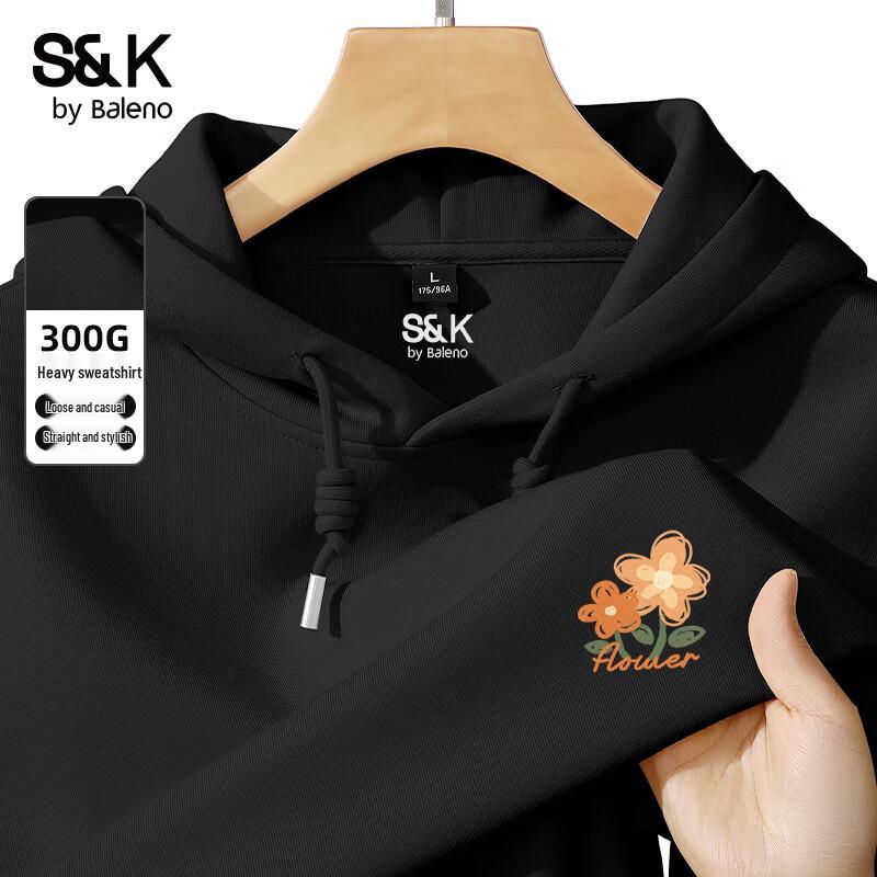 Baleno S&K Series Floral Print Hooded Knit Sweatshirt M
Baleno S&K Series Floral Print Hooded Knit Sweatshirt M