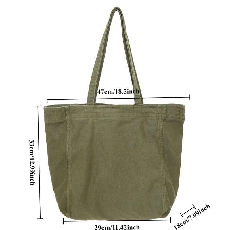 1pcs Women s Denim Tote Bag Large Capacity Retro Handheld Bag Minimalist Versatile Casual Shoulder Bag 29x18x33cm зелёный
1pcs Women s Denim Tote Bag Large Capacity Retro Handheld Bag Minimalist Versatile Casual Shoulder Bag 29x18x33cm зелёный