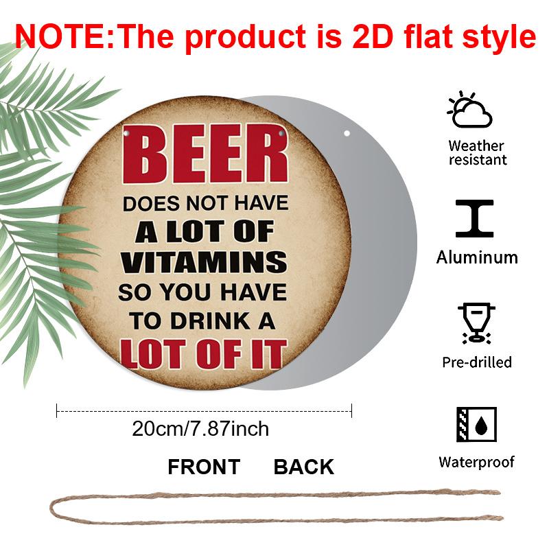 2D Flat 1pc, 8x8 in, You Need A Lot of Beer Themed Aluminum Metal Sign, Suitable for Bedrooms, Kitchens, Dining Rooms and Bars- Ideal for Home 1pc
2D Flat 1pc, 8x8 in, You Need A Lot of Beer Themed Aluminum Metal Sign, Suitable for Bedrooms, Kitchens, Dining Rooms and Bars- Ideal for Home 1pc