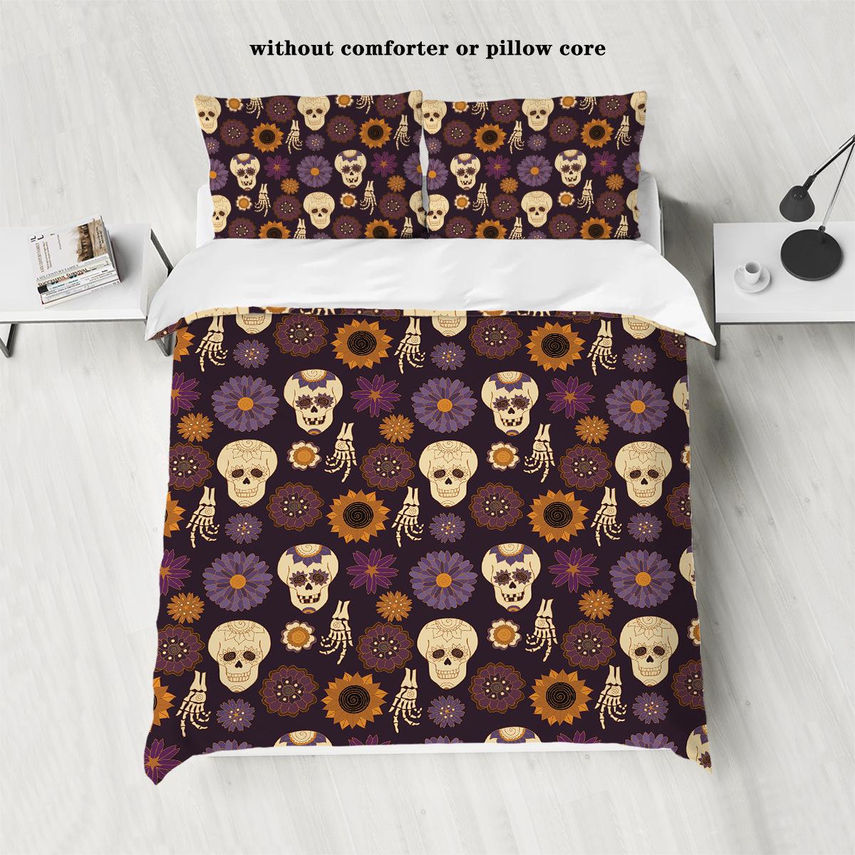 Комплект пододеяльника Halloween Rose Skull - Матовая ткань, Четыре предмета, Стиль на четыре сезона 135x200 cm
Комплект пододеяльника Halloween Rose Skull - Матовая ткань, Четыре предмета, Стиль на четыре сезона 135x200 cm