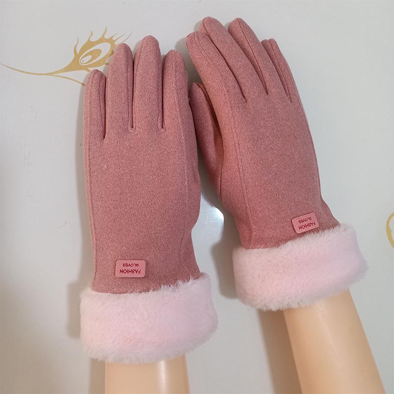 Women s Fleece Lined Winter Cycling Gloves: Touchscreen, Anti-Freeze, Thickened for Cold Weather. One Size
Women s Fleece Lined Winter Cycling Gloves: Touchscreen, Anti-Freeze, Thickened for Cold Weather. One Size