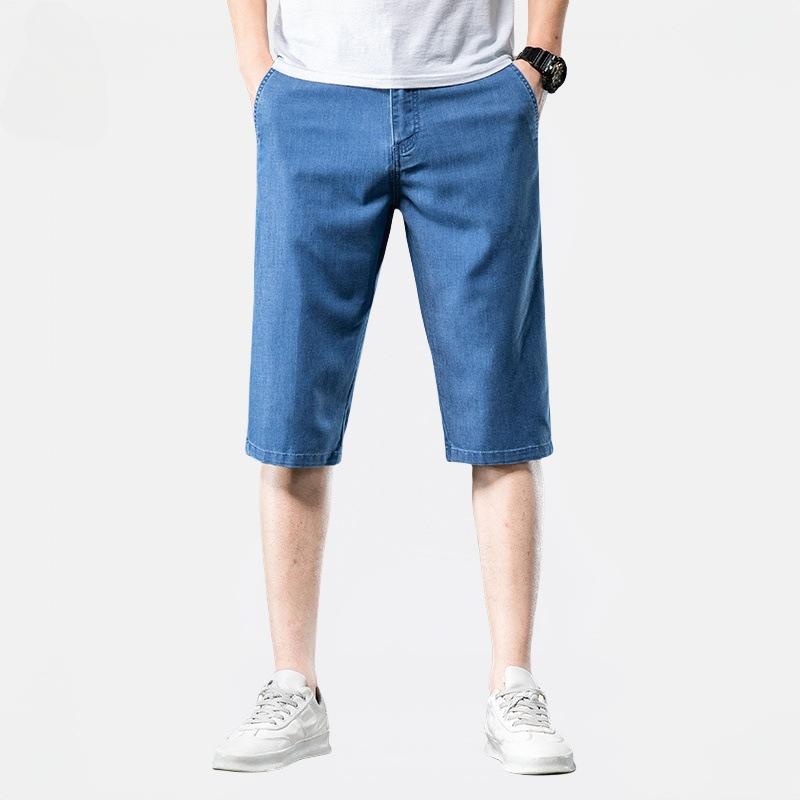 Джинсовые шорты Мужские укороченные брюки Прямые Свободные Летние Тонкие Брюки из ледяного шелка 40
Джинсовые шорты Мужские укороченные брюки Прямые Свободные Летние Тонкие Брюки из ледяного шелка 40